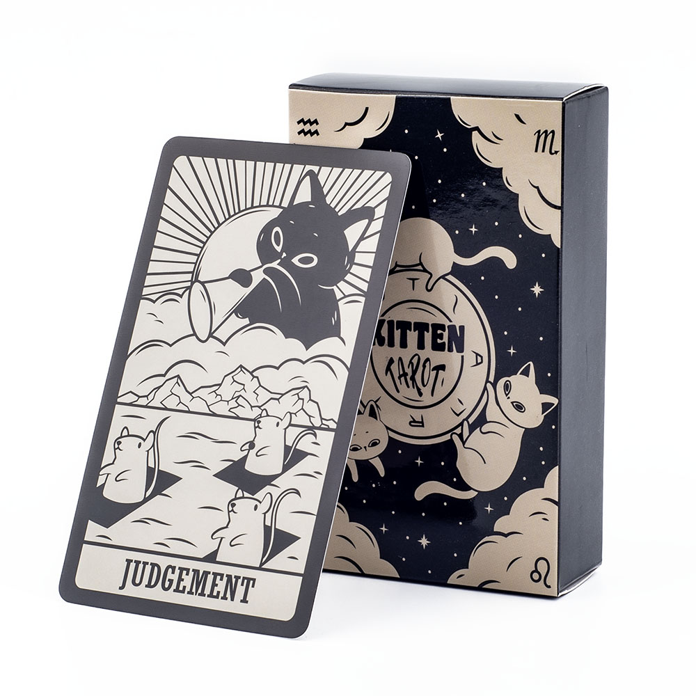 Tarot Cards Deck With Guidebook - Набор Таро для котят 78 шт.,