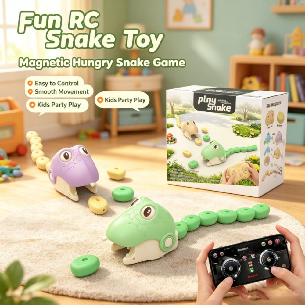 Remote Control Toys - Игрушка «Жадная змея» с дистанционным управлением