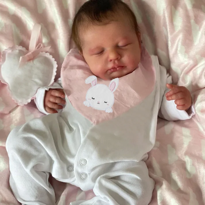 Reborn Baby Doll Silicone Realistic - Реалистичная силиконовая кукла-младенец, 49 см