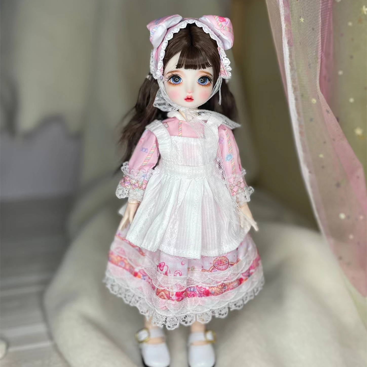 Bjd Doll 1 6 Full Set With Clothes - Масштаб 1/6, супер милая модная кукла