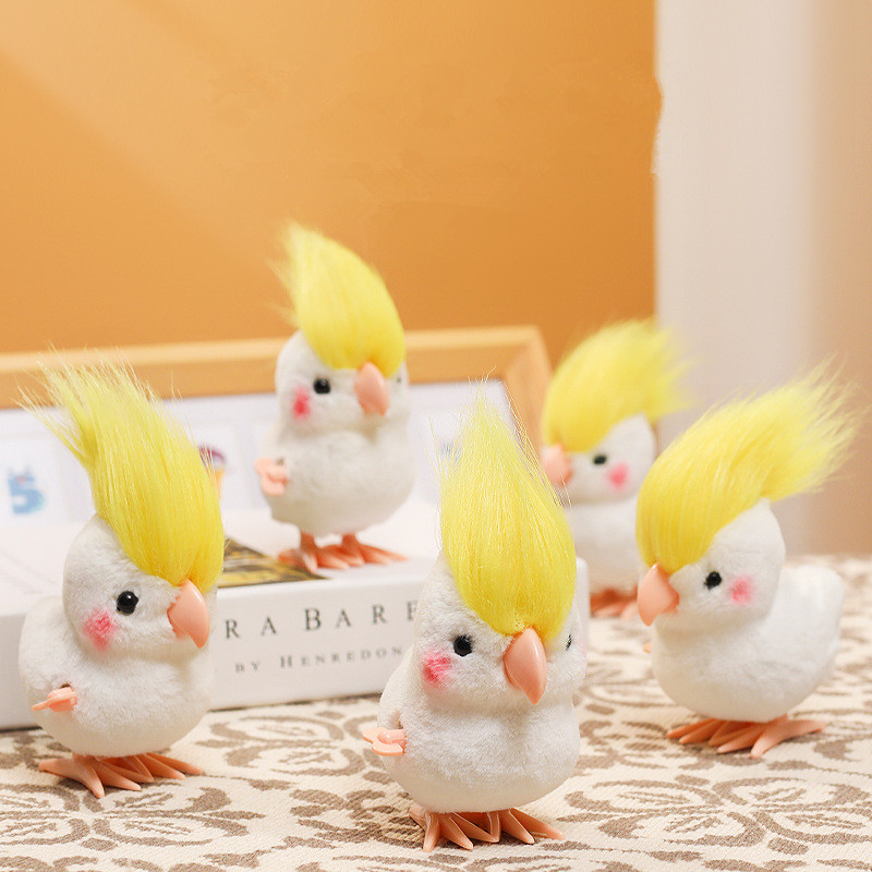 Dolls - Плюшевые игрушки INS Kawaii Jumping Parrot