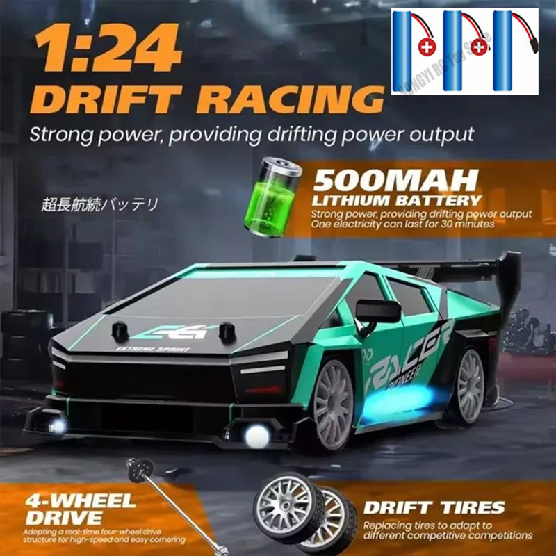 Rc Drift Car 1 24 Scale 4Wd - Автомобиль с дистанционным управлением RC Drift