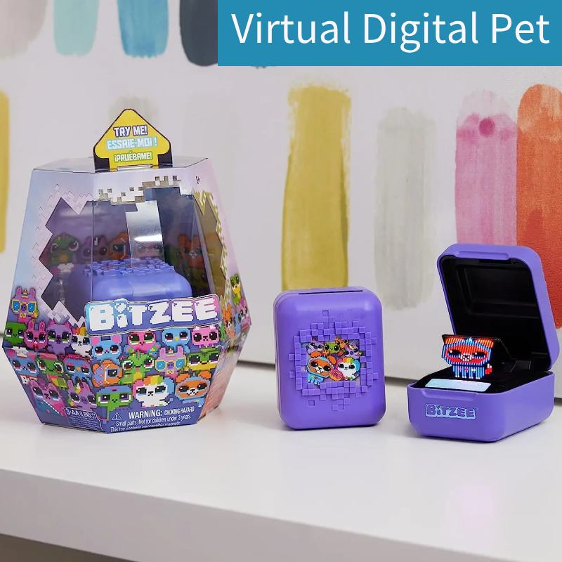 Tamagotchi Electronic Pet Virtual - Игрушка Bitzee Tamagotchi: Виртуальный цифровой питомец