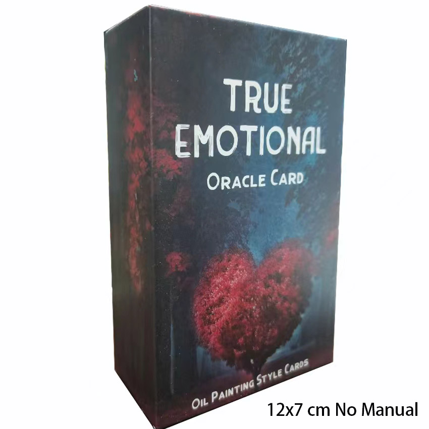 Tarot Cards Deck With Guidebook - Карточные игры True Emotional Oracle 12x7