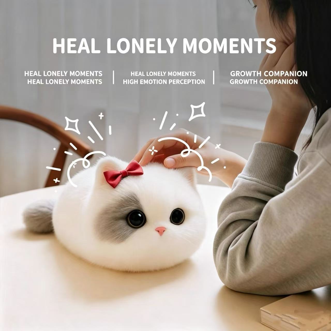 Remote Control Toys - Интерактивная игрушка Walulu AI Cute Pet
