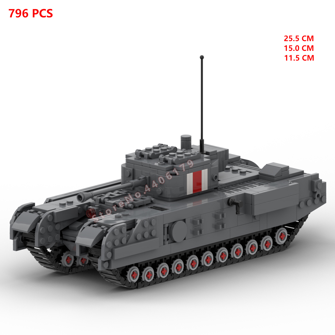 Lego Compatible Military Tank - Хит, военные строительные блоки времен Второй