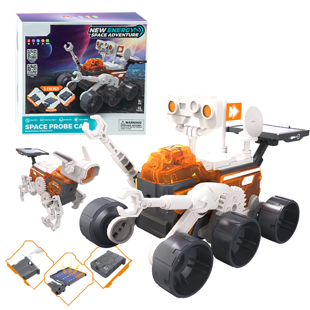 Stem Solar Robot Kit For Kids - Набор роботов-собак STEM на солнечной энергии,