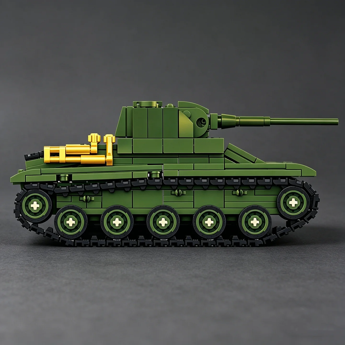 Lego Compatible Military Tank - Военная модель легкого танка Т-70 Советской
