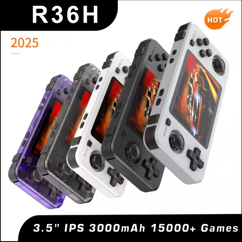 Retro Handheld Game Console R36S - Новая портативная консоль R36H в стиле