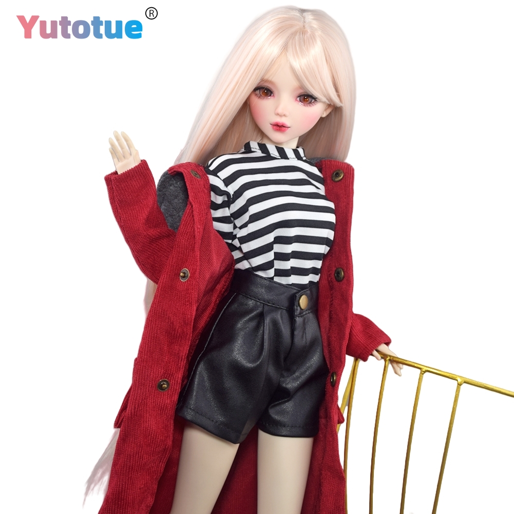 Bjd Doll 1 6 Full Set With Clothes - YUTOTUE 22-дюймовая женская кукла, игрушка, суставы