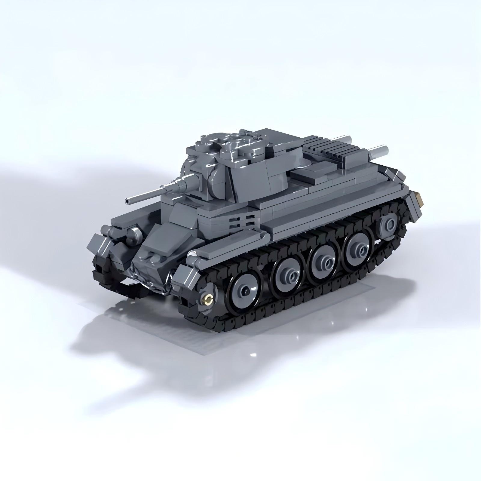 MOC военная серия, гусеничный  – обзор и цена Lego Compatible Military Tank