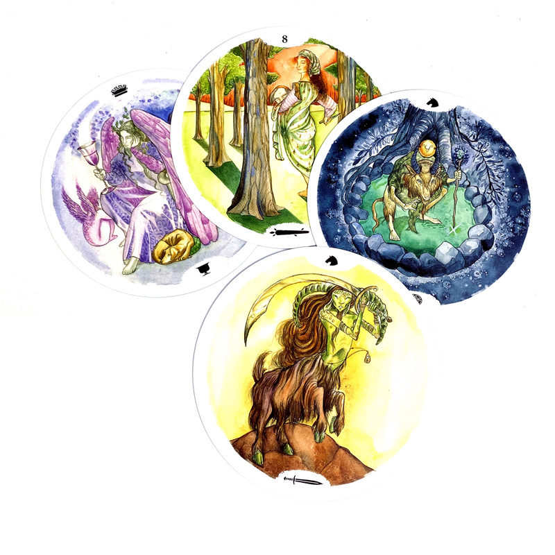 Новый стиль, круг жизни, карты – обзор и цена Tarot Cards Deck With Guidebook