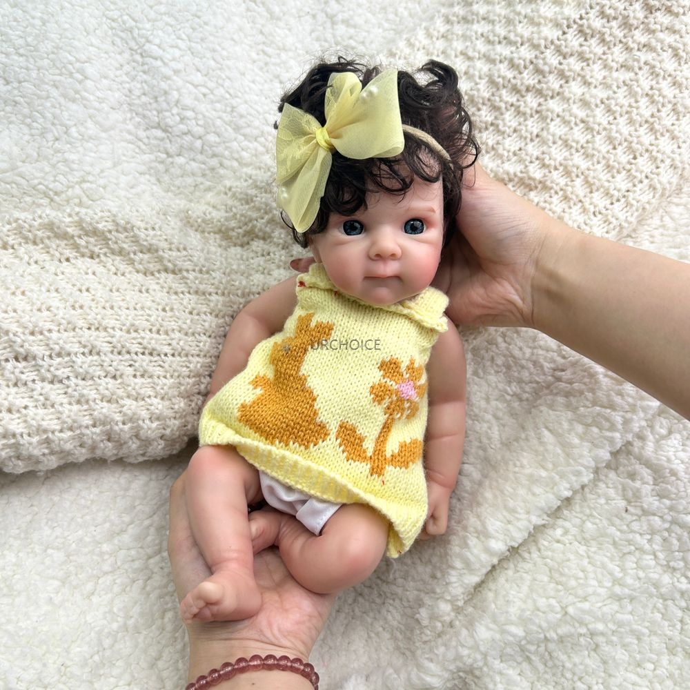 Миниатюрная 12-дюймовая кукла- – обзор и цена Reborn Baby Doll Silicone Realistic