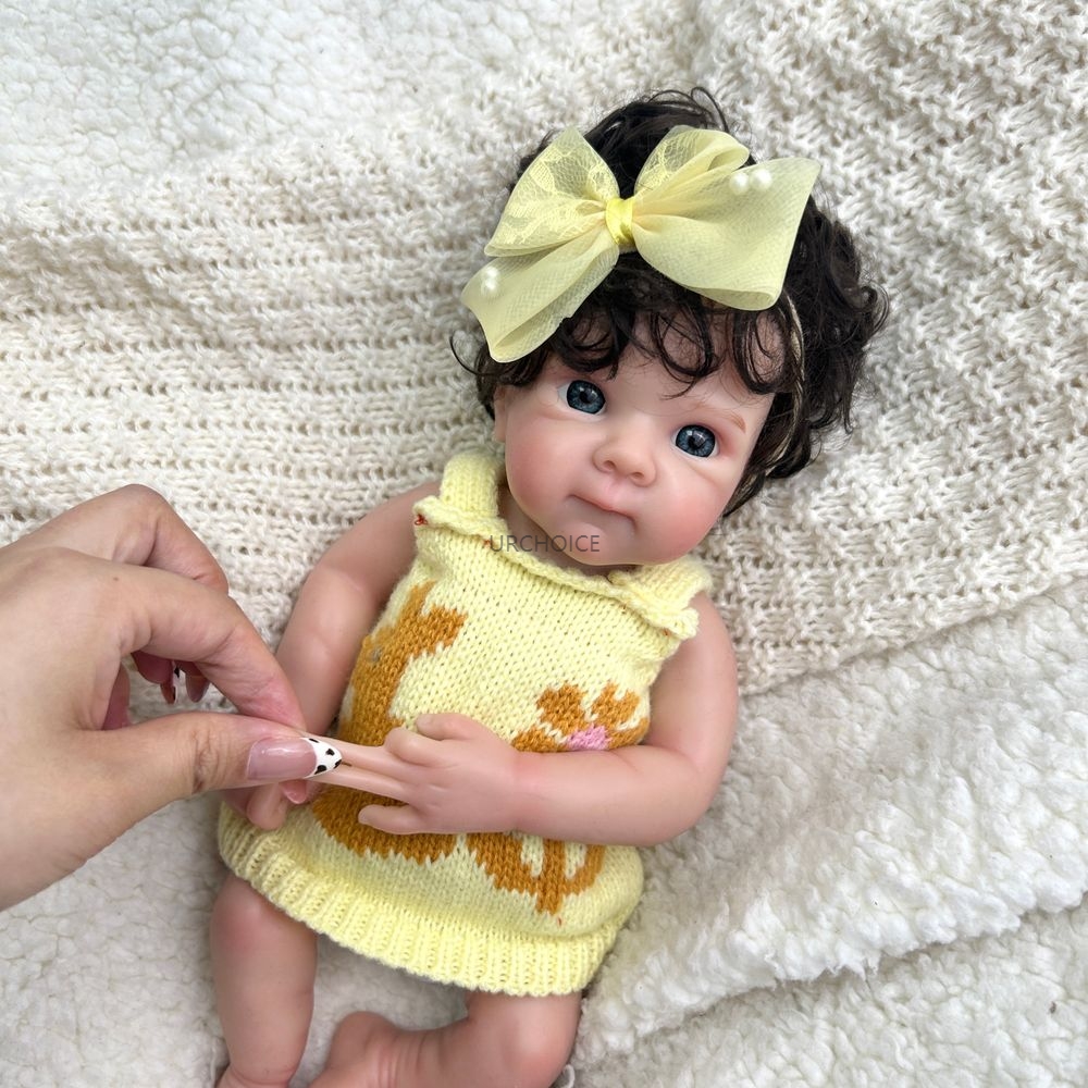 Миниатюрная 12-дюймовая кукла- – обзор и цена Reborn Baby Doll Silicone Realistic