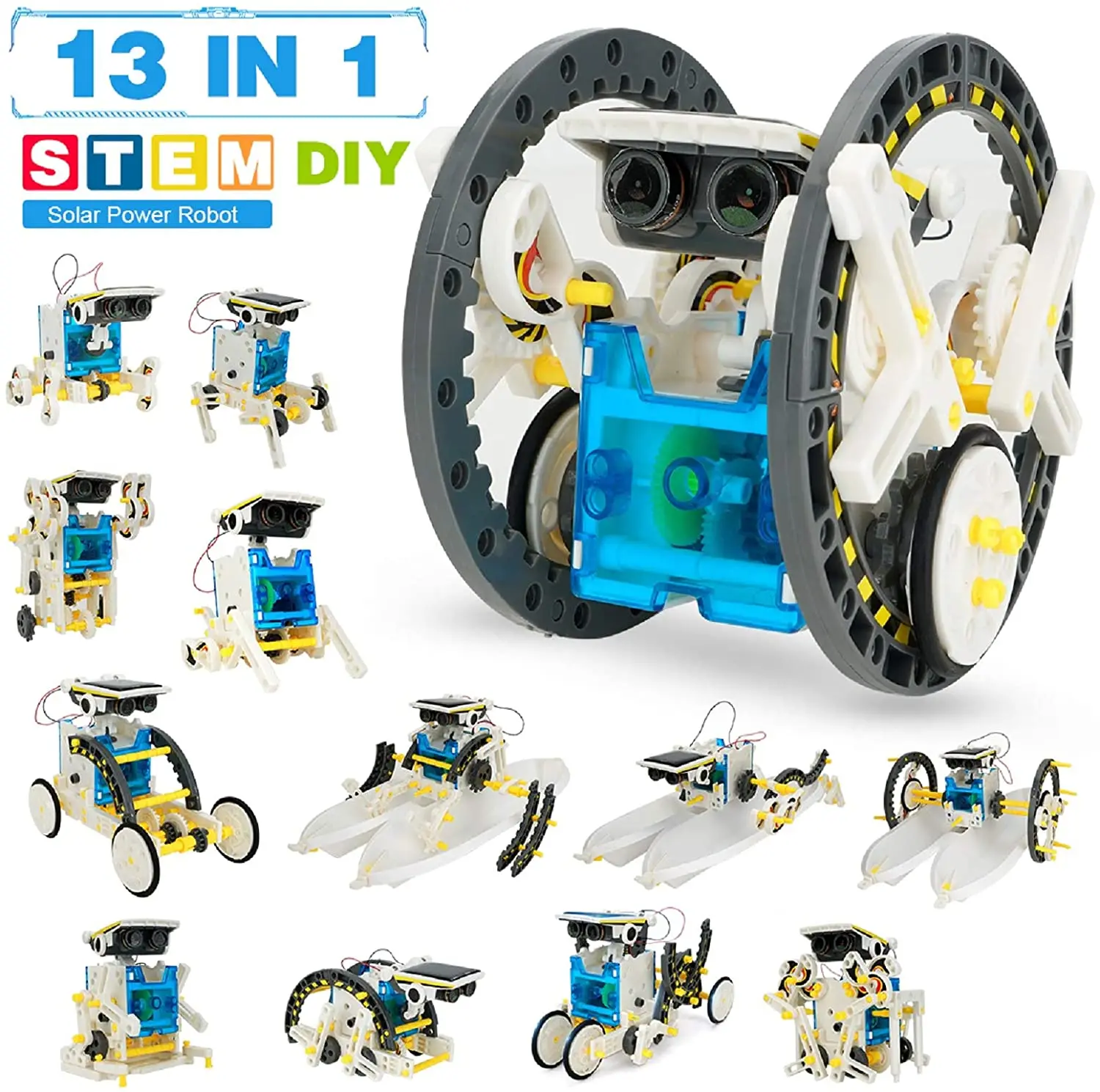 Наборы игрушек-роботов на солн – обзор и цена Stem Solar Robot Kit For Kids