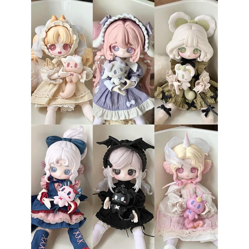 Серия Luluelf Story 1/12 Bjd с – обзор и цена Anime Action Figure Blind Box