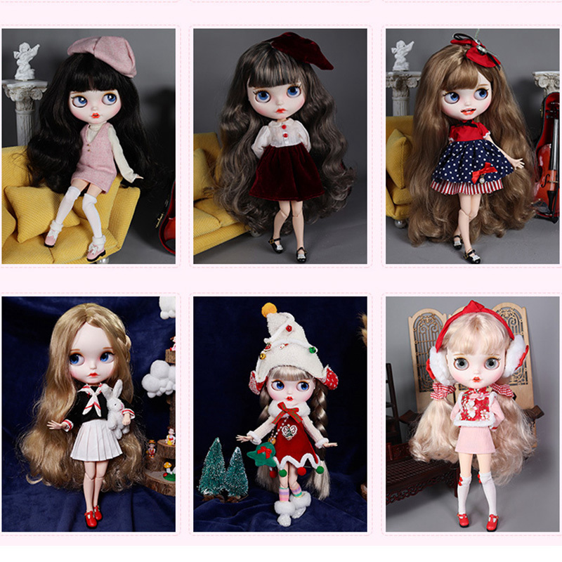 Кукла Blyth 1/6 BJD Joint Body – обзор и цена Bjd Doll 1 6 Full Set With Clothes
