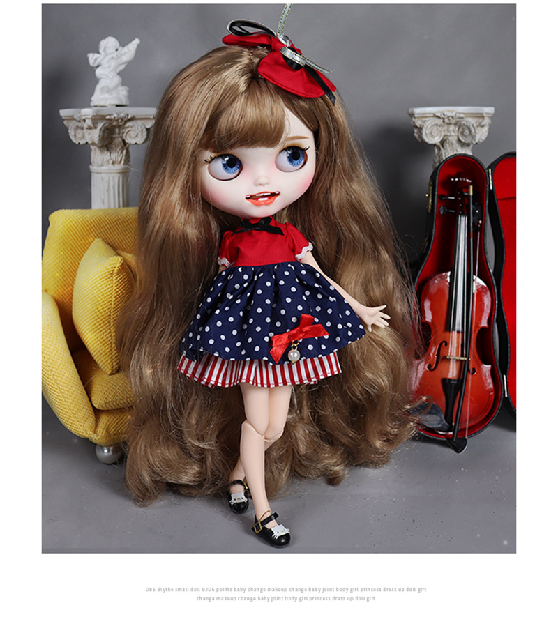 Кукла Blyth 1/6 BJD Joint Body – обзор и цена Bjd Doll 1 6 Full Set With Clothes
