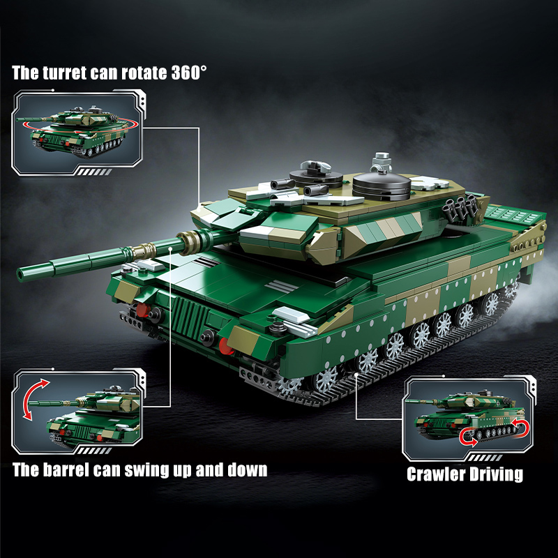 Военный конструктор из 1000 де – обзор и цена Lego Compatible Military Tank