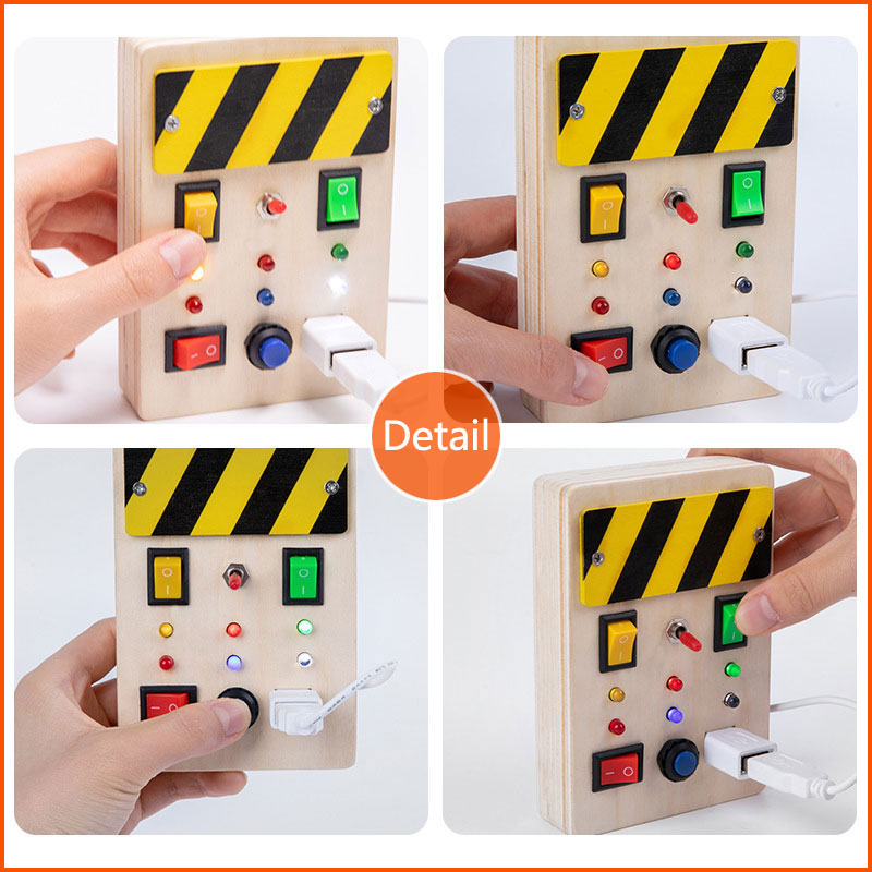 Доска Монтессори Busy, сенсорн – обзор и цена Montessori Wooden Busy Board Toddler