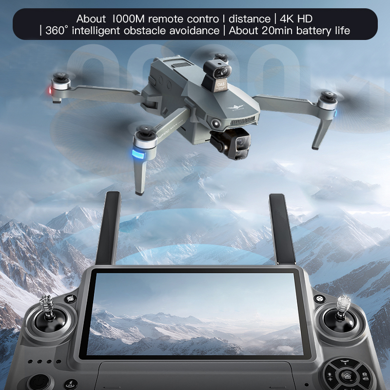 KF100 MAX GPS Дрон 4K Камера 3 – обзор и цена Fpv Brushless Rc Drone 4K