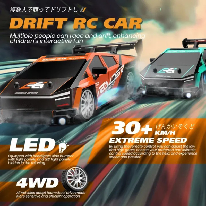 Автомобиль с дистанционным упр – обзор и цена Rc Drift Car 1 24 Scale 4Wd
