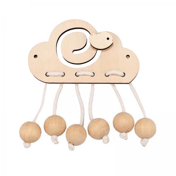 Деревянный развивающий набор М – обзор и цена Montessori Wooden Busy Board Toddler