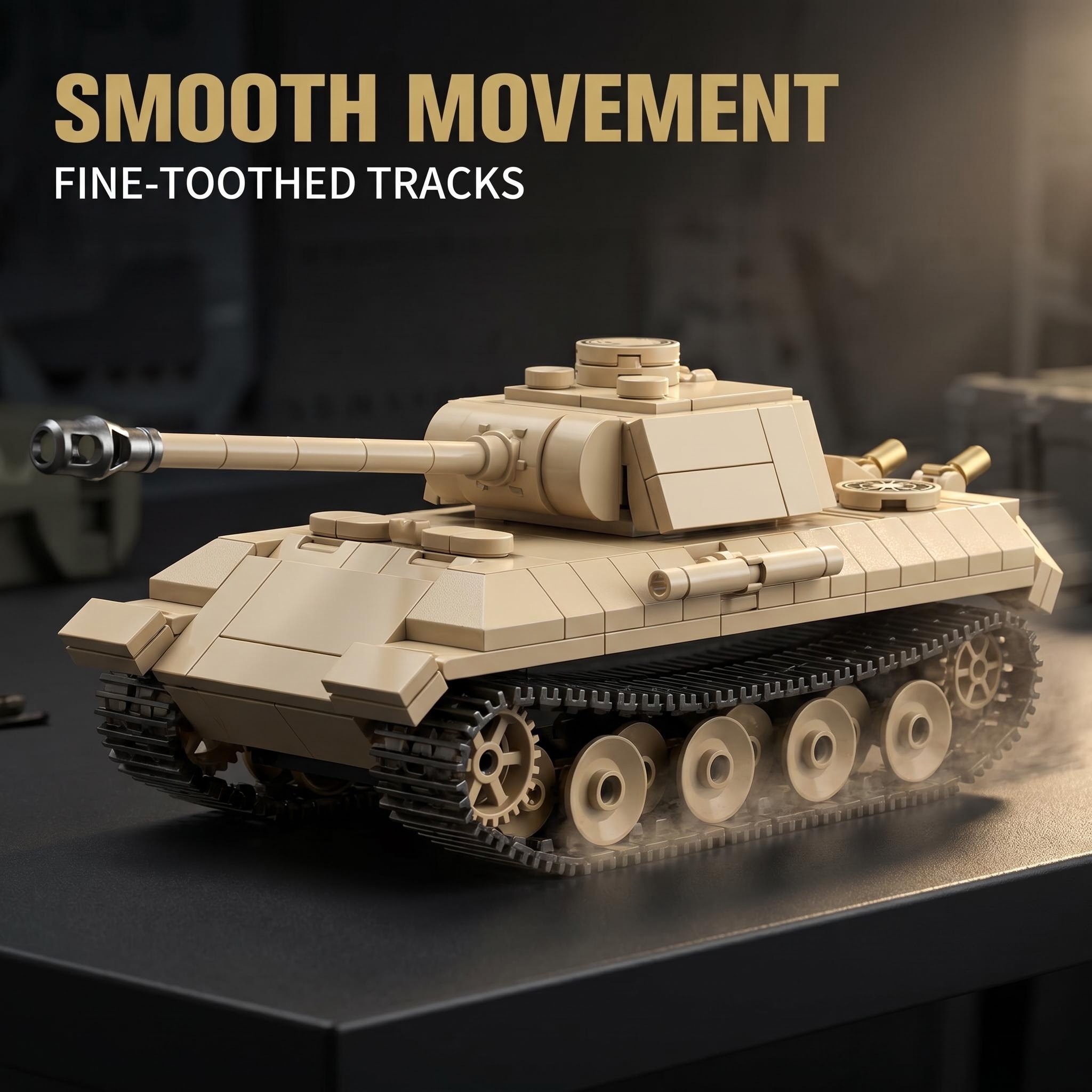 Конструктор MOC: Танки Panther – обзор и цена Lego Compatible Military Tank