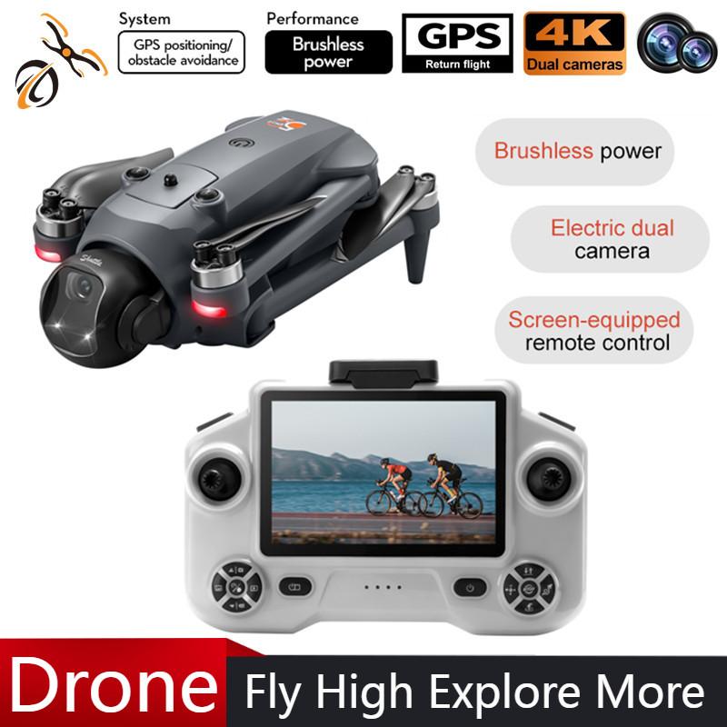 НОВЫЙ YL059 Мини-квадрокоптер  – обзор и цена Fpv Brushless Rc Drone 4K