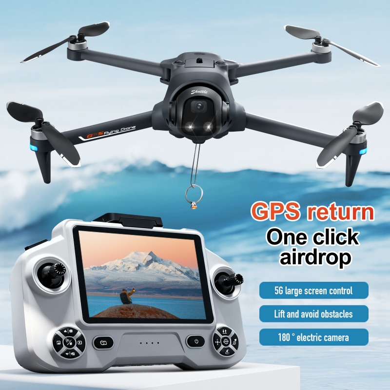 НОВЫЙ YL059 Мини-квадрокоптер  – обзор и цена Fpv Brushless Rc Drone 4K