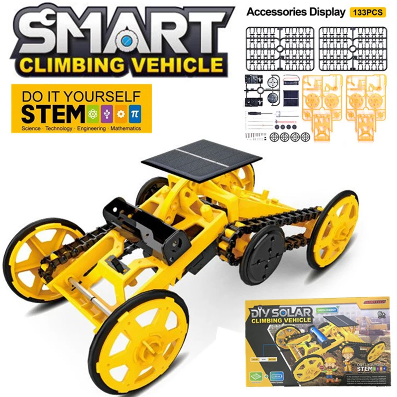 Солнечная игрушка, новые детск – обзор и цена Stem Solar Robot Kit For Kids