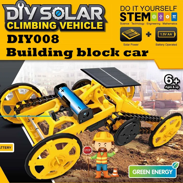 Солнечная игрушка, новые детск – обзор и цена Stem Solar Robot Kit For Kids