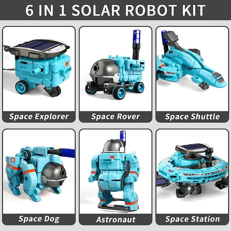 Детские развивающие игрушки 6  – обзор и цена Stem Solar Robot Kit For Kids
