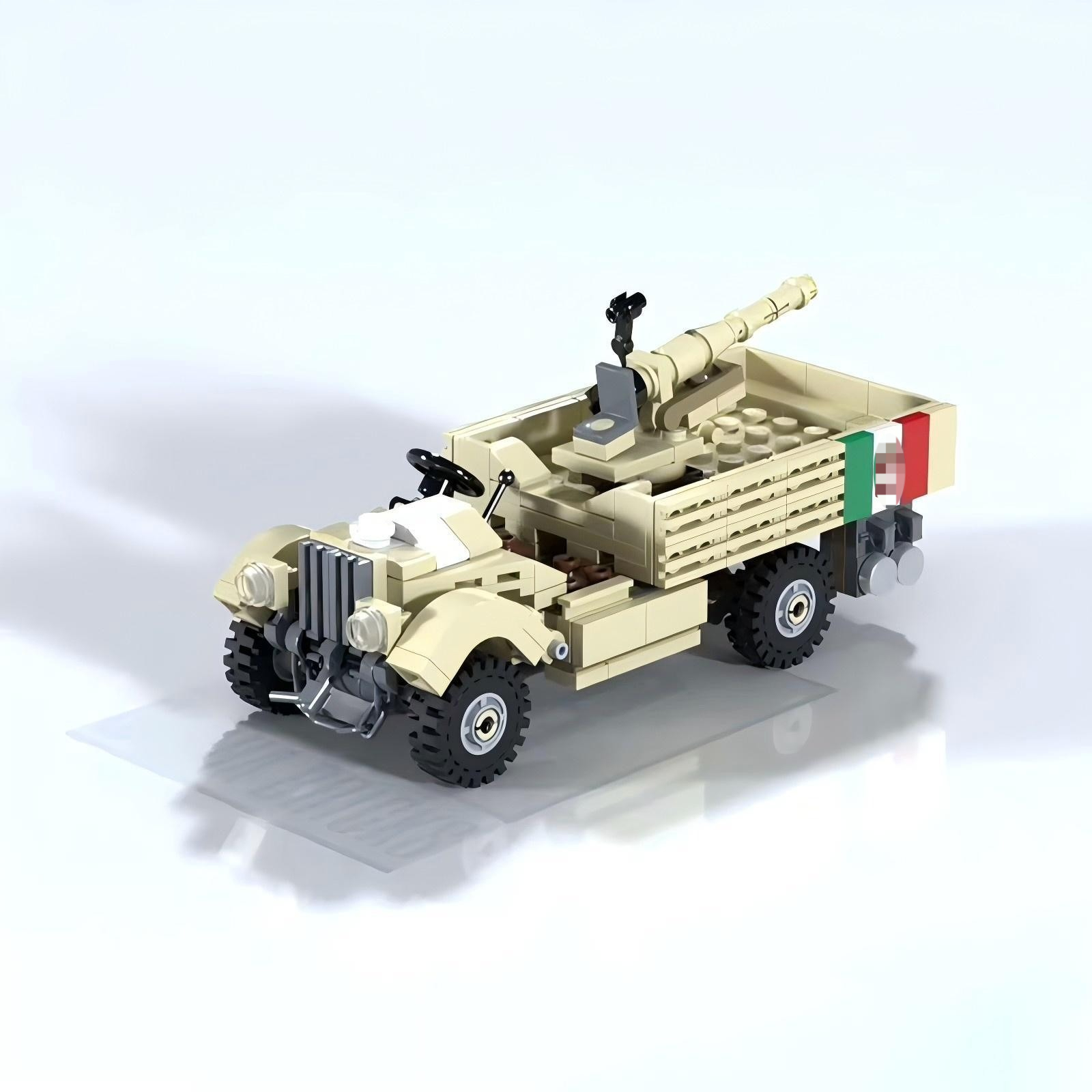 MOC Военная серия, итальянский – обзор и цена Lego Compatible Military Tank