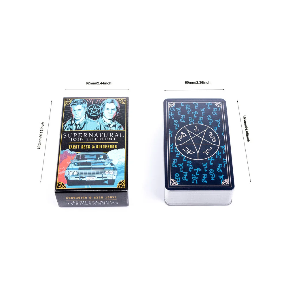 Набор карт Таро «Сверхъестеств – обзор и цена Tarot Cards Deck With Guidebook