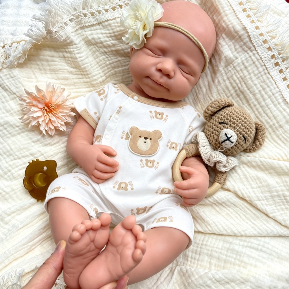20-дюймовая неокрашенная силик – обзор и цена Reborn Baby Doll Silicone Realistic