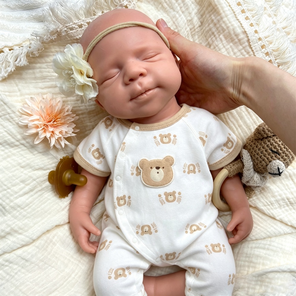 20-дюймовая неокрашенная силик – обзор и цена Reborn Baby Doll Silicone Realistic