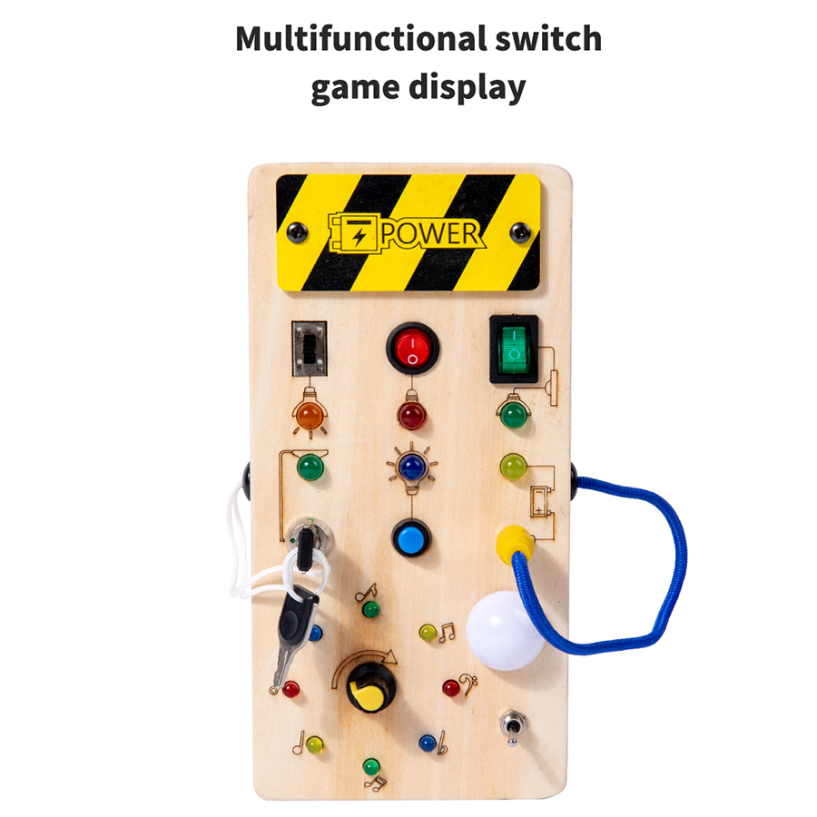 Доска Монтессори Busy, сенсорн – обзор и цена Montessori Wooden Busy Board Toddler