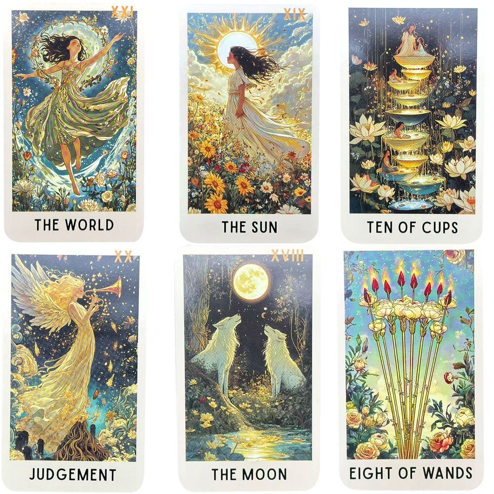 78 загадочных карт Таро, полна – обзор и цена Tarot Cards Deck With Guidebook