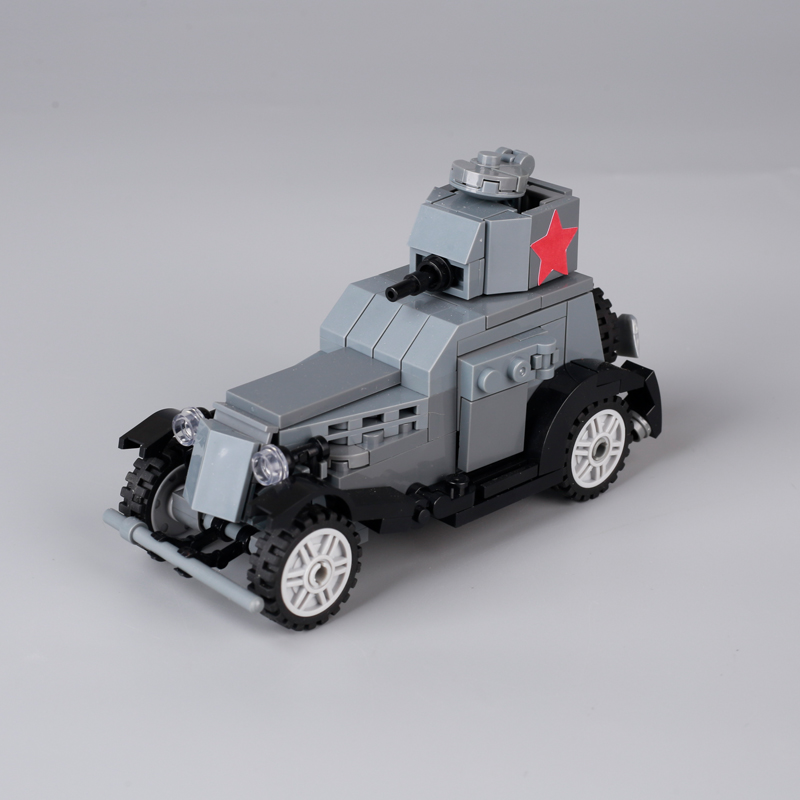 WW1 итальянский советский воен – обзор и цена Lego Compatible Military Tank