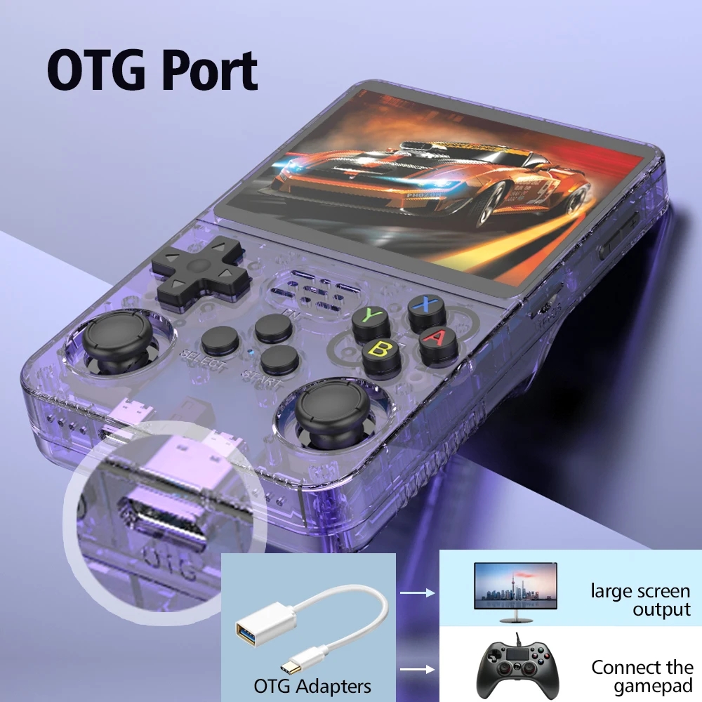 R36S ARKOS Ретро портативная и – обзор и цена Retro Handheld Game Console R36S