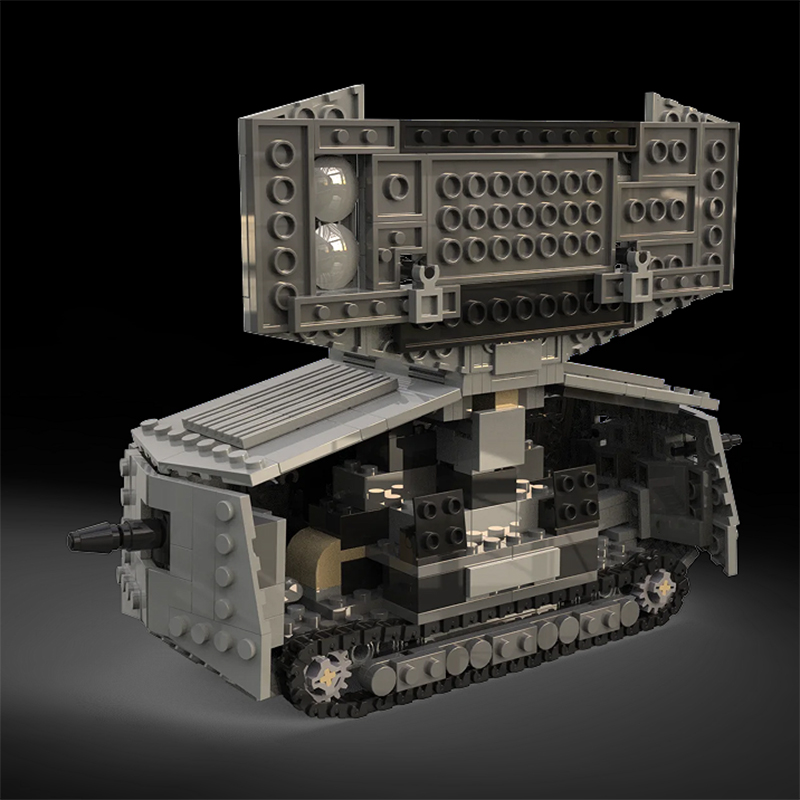 MOC WW1 Германия Военный боево – обзор и цена Lego Compatible Military Tank